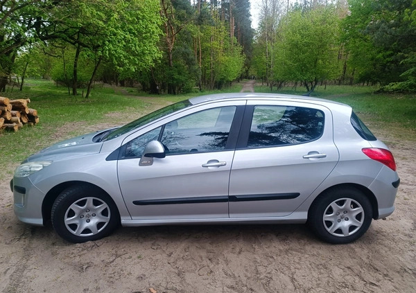 Peugeot 308 cena 9500 przebieg: 163158, rok produkcji 2007 z Grudziądz małe 379